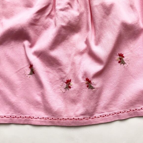 Vintage Smocked chicken corduroy long dress 6-12m - Picture 4 of 6